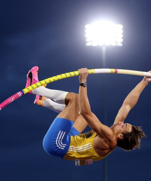 Con Mondo Duplantis todo es ‘show’