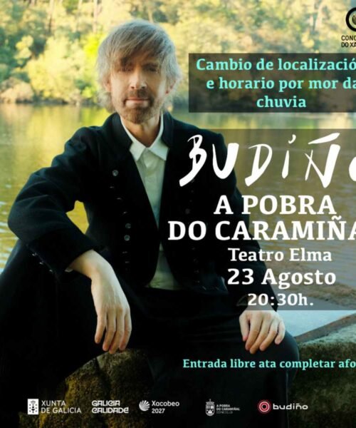 Budiño presenta “Branca Vela” este domingo no Teatro Elma da Pobra do Caramiñal