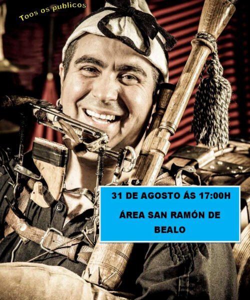 Cé Orquestra Pantasma fará bailar á rapazada no marco da Romaría de Bealo, este luns 31