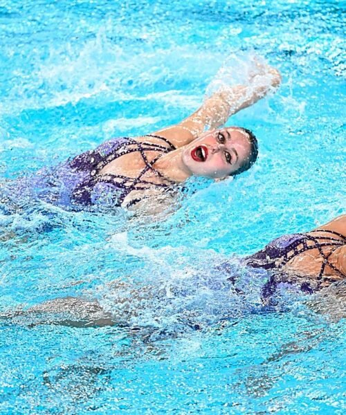 Iris Tio y Lilou Lluis, subcampeonas de Europa en dúo libre