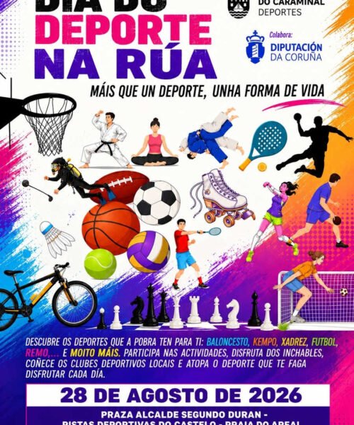 A Pobra leva o deporte á rúa este venres 28
