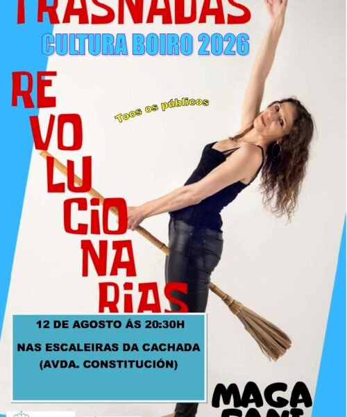 A Maga Fani estará en Boiro este mércores co espectáculo “Trasnadas revolucionarias”
