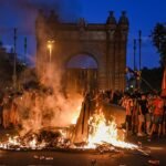 La Diada deja 18 detenidos, diez menores, por desórdenes públicos en Barcelona
