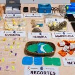 A Garda Civil e a Policía Nacional desartellan un grupo criminal de tráfico de drogas en Palmeira