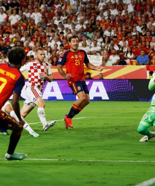 Lamine saca brillo a la segunda estrella en la victoria de España ante Croacia