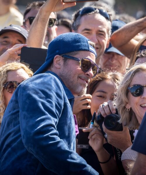 Brad Pitt llega al festival de San Sebastián para presentar su nueva película, ‘En el corazón de la bestia’