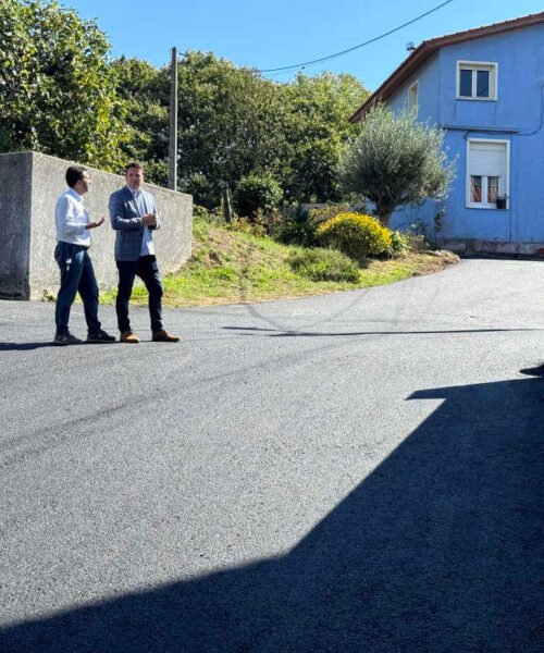 Finalizadas as obras de pavimentado e instalación de pluviais no Saltiño