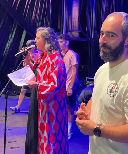 Lucía Veiga dá a saída ás Festas da Guadalupe declarándose “unha rianxeira máis”