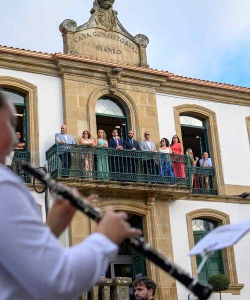 Rianxo e Padrón volven estreitar lazos de amizade no marco das Festas da Guadalupe