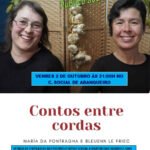 María da Pontragha e Bleuenn Le Friec estarán este venres en Abanqueiro co espectáculo “Contos entre cordas”
