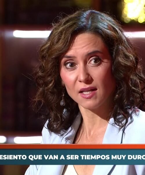 Ayuso da un récord histórico de audiencia a ‘Horizonte’ en una noche en que ‘La revuelta’ venció a ‘El hormiguero’