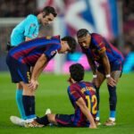 Xavi Espart estará siete semanas de baja tras salir lesionado en el clásico