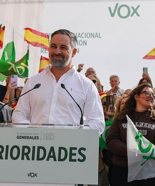 Abascal reclama en Palma «una gran mayoría» para «un gran cambio» en España