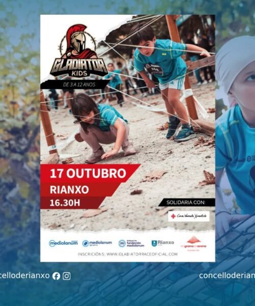 Rianxo acollerá o 17 de outubro unha nova edición da Gladiator Kids