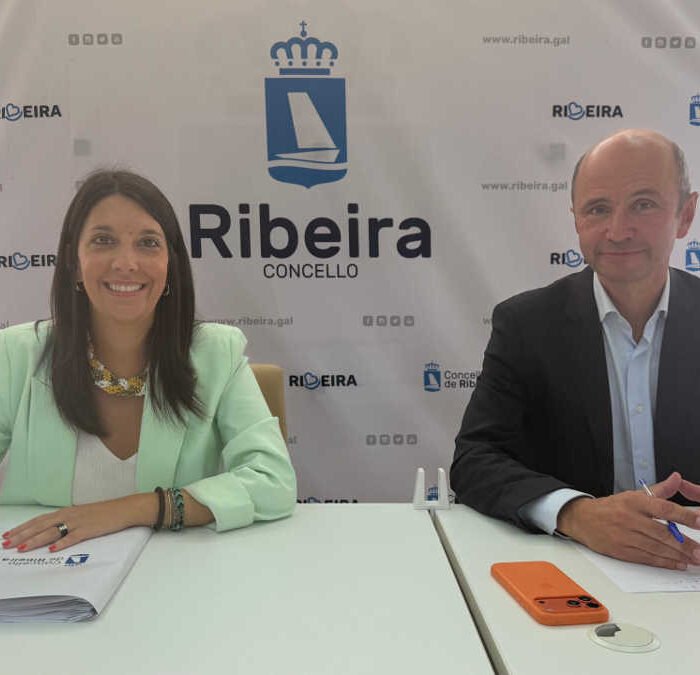 María Sampedro e Vicente Mariño defenden a xestión municipal do seu goberno logo dun ano de mandato