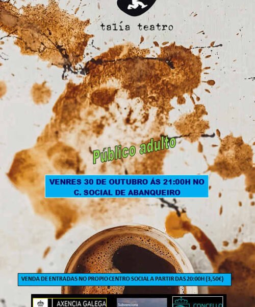 Talía Teatro leva a Abanqueiro (Boiro) o seu espectáculo Un deus salvaxe